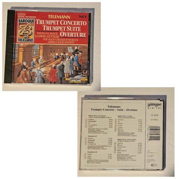 Lot of 7 Baroque‎ Treasuries CDs: Vol. 1, 4, 5, 7, 8, 9, & 10 - Picture 4 of 9